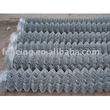 Gal. or PVC Coated of Chain Link Fence used in playground football ground